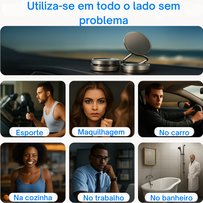 MagFix360 – O suporte magnético que roda consigo