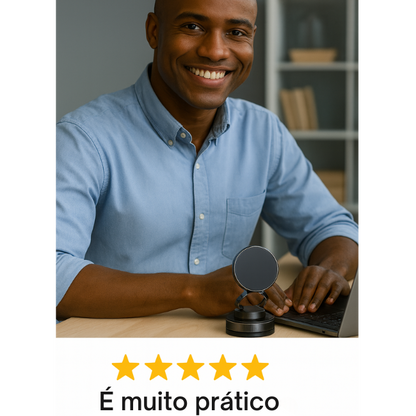 MagFix360 – O suporte magnético que roda consigo
