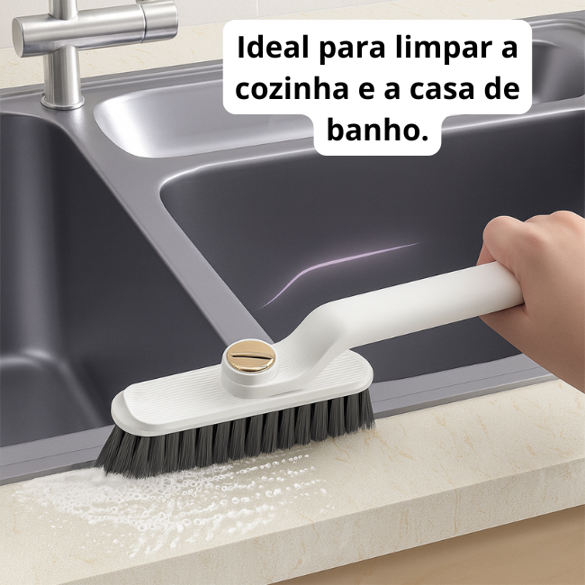 Escova Rotativa Multifuncional (x2) Mais uma grátis🎁 ✨