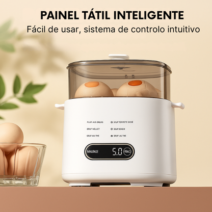 Cozedor elétrico multifuncional e inteligente