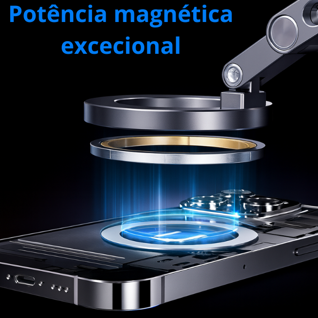 MagFix360 – O suporte magnético que roda consigo