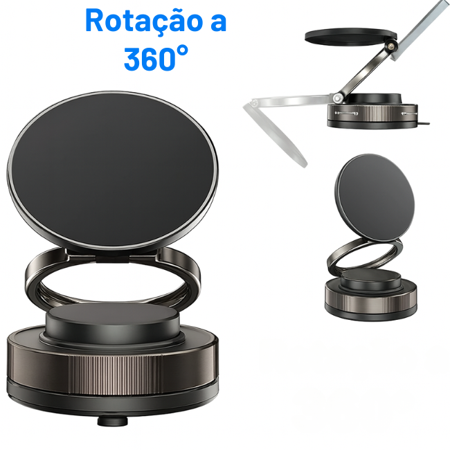 MagFix360 – O suporte magnético que roda consigo