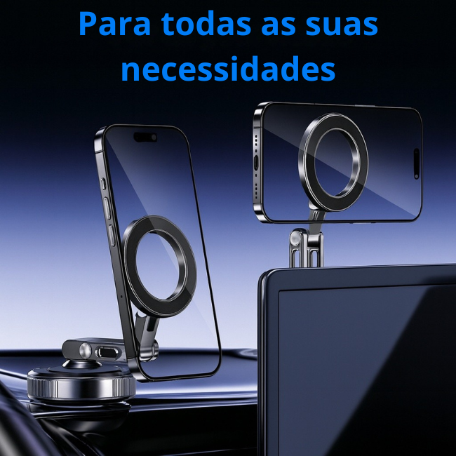 MagFix360 – O suporte magnético que roda consigo