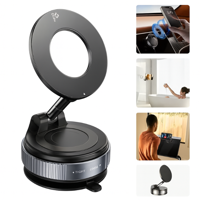 MagFix360 – O suporte magnético que roda consigo