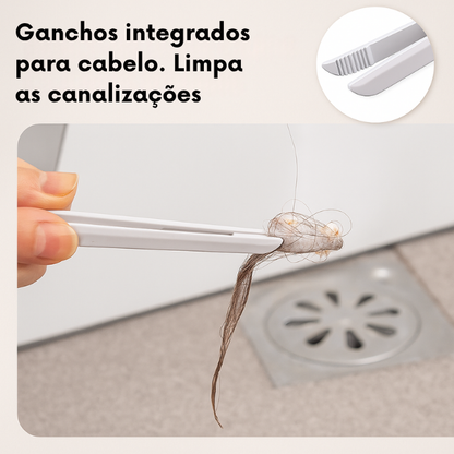 Escova Rotativa Multifuncional (x2) Mais uma grátis🎁 ✨