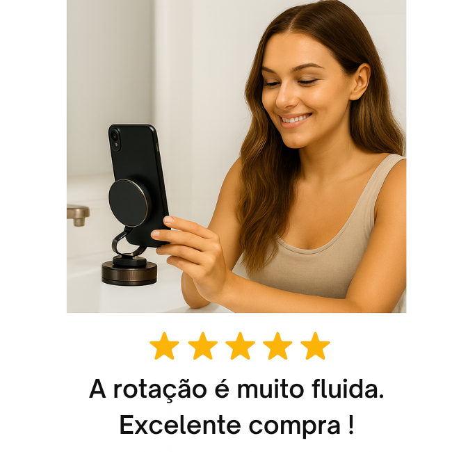 MagFix360 – O suporte magnético que roda consigo